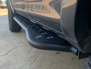 2010-2023 TOYOTA 4RUNNER STEP EDITION BOLT ON ROCK SLIDERS BY CALI RAISED LED