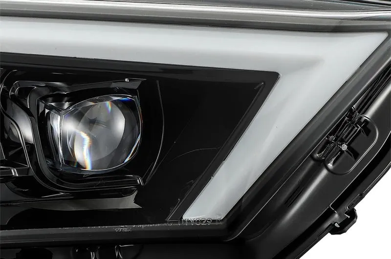 2014-20 Toyota Tacoma AlphaRex NOVA- Series LED Headlights, Jet Black