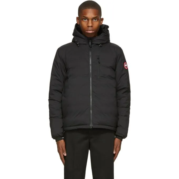 Canada Goose Black Down Lodge Jacket
