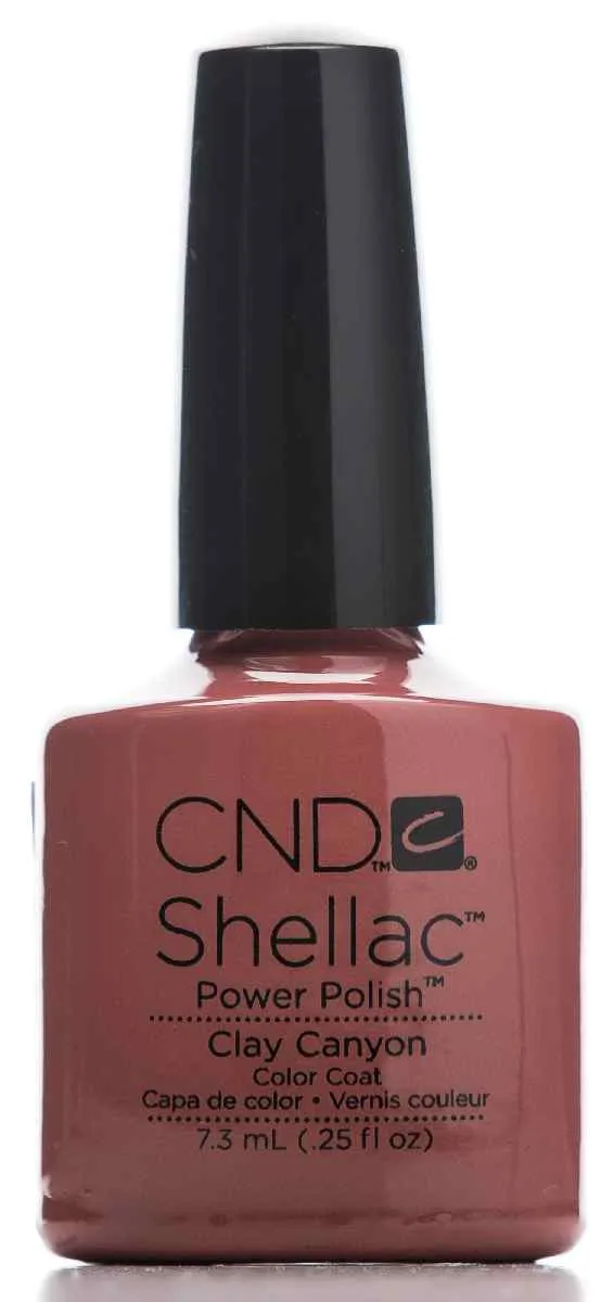 Clay Canyon * CND Shellac