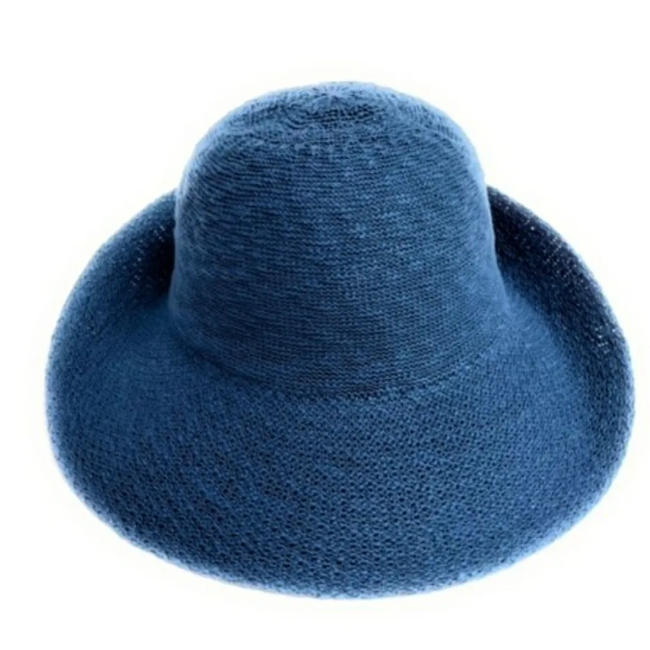 Cotton Blend Hand Dyed Packable Hat SPF 50 