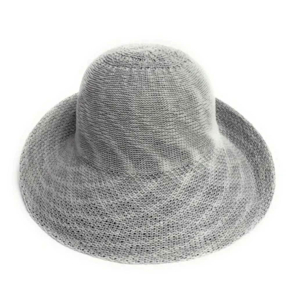 Cotton Blend Hand Dyed Packable Hat SPF 50 