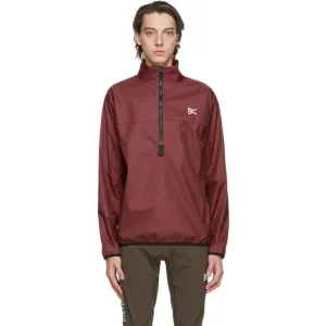 District Vision Burgundy Theo Membrane Shell Jacket