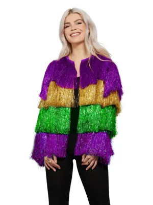 Fever Tinsel Mardi Gras jacket