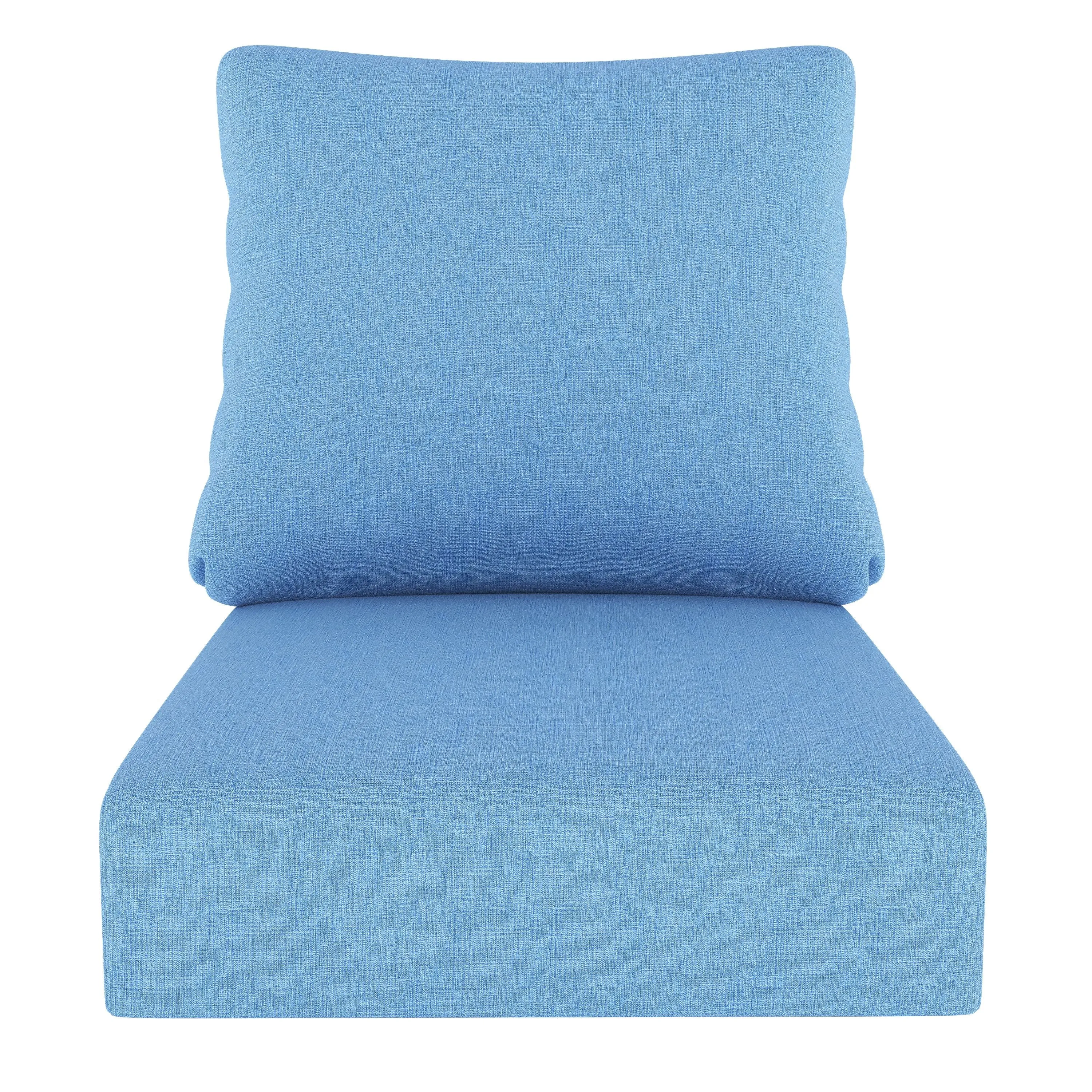 Outdoor-USA Seat and Back/Deep Seating Sofa/Loveseat Middle - Replacement Cushions
