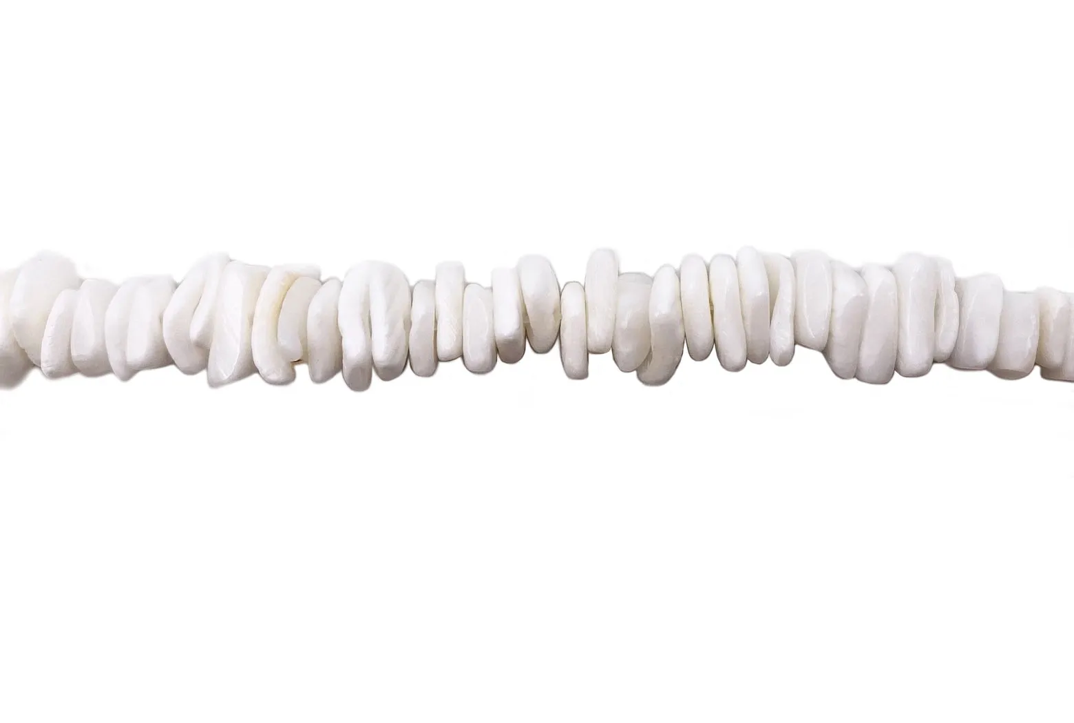 SH1001 White Square Shape Shell Bead